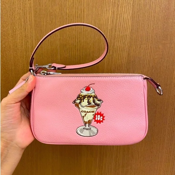 NWT Coach Nolita 19 with Sundae Print Shoulder Bag/ Wristlet - Picture 2 of 7